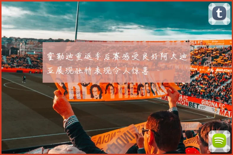 霍勒迪重返季后赛感受良好阿夫迪亚展现独特表现令人惊喜
